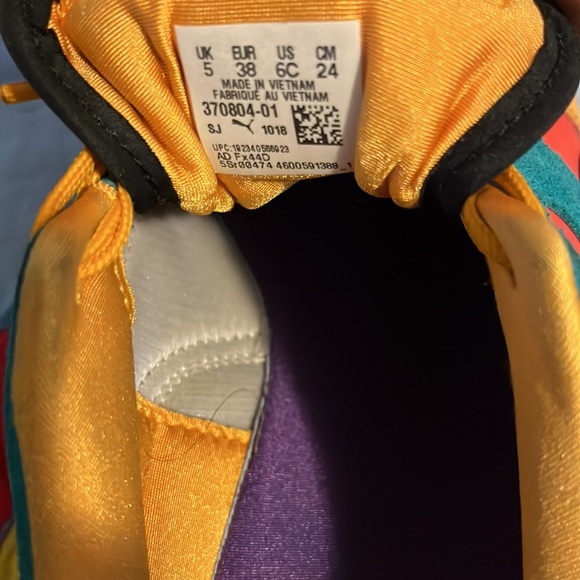 Puma rs-100’s multicolor shoes size 5 - Picture 3 of 3